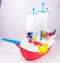 Weebles - Hasbro - Weebles Pirate Ship (loose with box)