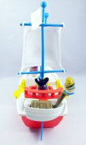 Weebles - Hasbro - Weebles Pirate Ship (loose with box)