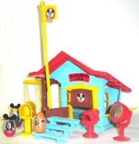 Weebles Play-set Mickey Clubhouse (loose with box)