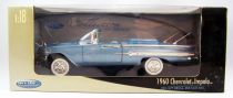 Welly Collection 1960 Chevrolet Impala 1/18ème (Diecast Metal)