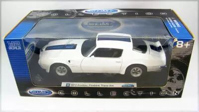 Welly Collection 1972 Pontiac Firebird Trans Am 1/18�me (Diecast Metal)