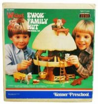 Wicket the Ewok - Kenner Preschool 1985 - Ewok Family Hut (loose in box)