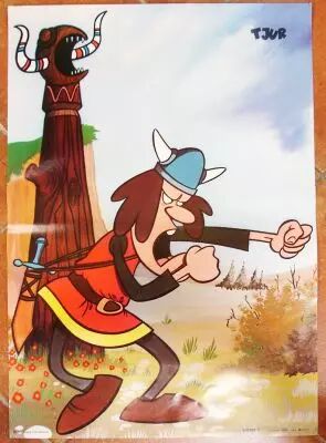 Wickie the Viking - Poster n�7 Tjure - Comer Lisboa 1976
