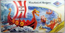 Wickie the Viking - Socclaire TF1 1979 - Motorized Drakkar wood model kit 