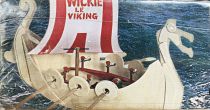 Wickie the Viking - Socclaire TF1 1979 - Motorized Drakkar wood model kit 