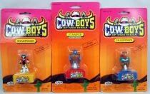 Wild West C.O.W. Boys of Moo Mesa - Toy Dreams - Set de 3 Figurines Tampon-Encreur et Taille Crayon (sous blister)