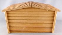 Wild-West Wood Building Hut Farm for Starlux Timpo Clairet Elastolin Quiralu figures