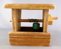 Wild-West Wood Building Silver Ranch for Starlux Timpo Clairet Elastolin Quiralu figures