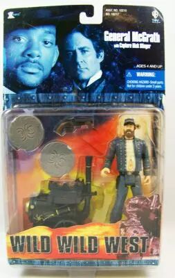 Wild Wild West - X-toys - G�n�ral McGrath avec Lanceur de Disques Tranchants
