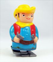 Wind-Up - Mini-Pet Tomy - Cow Boy (neuf en boite)