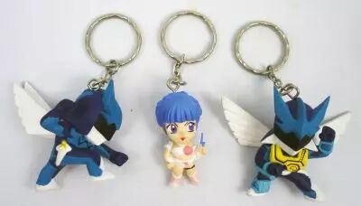 Wingman - Banpresto - Set de 3 figurines porte cl� Wingman & Elise