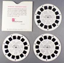 Winnie l\'ourson - Pochette 3 Disques Gaf View-Master 3D And The Honey Tree R&eacute;f. B 362