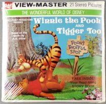 Winnie l\'ourson - Pochette 3 Disques Gaf View-Master 3D And Tigger Too R&eacute;f. B 369 Neuve Cellophan&eacute;e