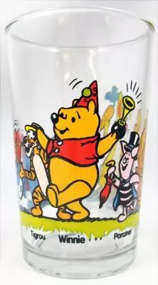 Winnie l\'ourson - Verre � moutarde - Winnie et ses amis costum�s