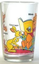 Winnie the Pooh - Amora mustard glass - Winnie armchair and book