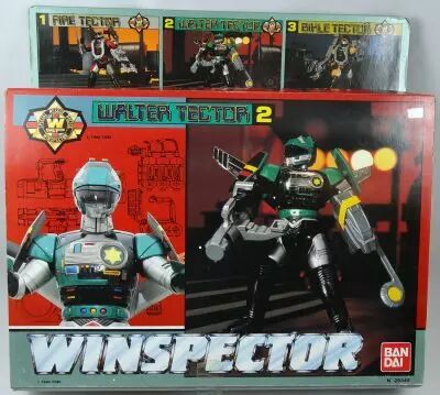 Winspector Winchaser Complet En Boîte – Bandai 1990, Emballage D'origine Ouvert