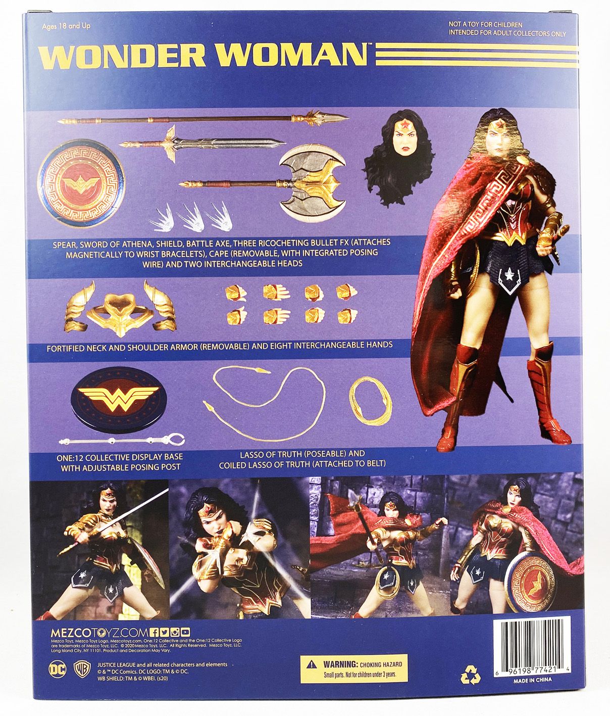 DC Comics - Figurine Wonder Woman, One:12
