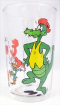 Woody Woodpecker - Amora Mustard Glass - Guitarist Woody, Splinter & Gabby Gator