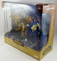 World of Warcraft - Bronze Proto-Drake & Blue Highland Drake - McFarlane\'s Dragons