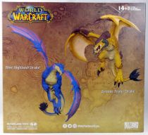 World of Warcraft - Bronze Proto-Drake & Blue Highland Drake - McFarlane\'s Dragons