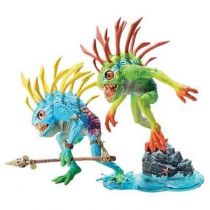 World of Warcraft - Murloc 2-Pack : Fish-Eye (Blue) & Gibbergill (Blue) - DC Unlimited