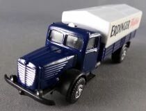 Worlein Ho 1/87 Camion Man B&uuml;ssing 8000 Plateau Brasseur B&acirc;ch&eacute; Bi&egrave;re Blanche Erdinger
