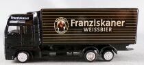 Worlein Ho 1/87 Camion Man Noir Bi&egrave;re Blanche Franziskaner