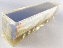 Worlein Ho 1/87 Camion Mercedes-Benz Actros Bleu Semi Remorque Bi&egrave;re L&ouml;wenbr&auml;u Neuf en Boite