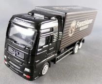 Worlein Ho 1:87 Man Black Truck White Beer Franziskaner