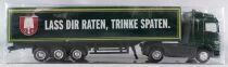 Worlein Ho 1:87 Merceds-Benz Green Truck & Spaten Beer Road Trailer Mint in Box
