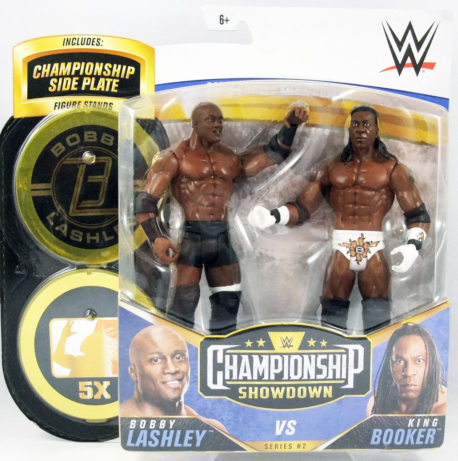 Wwe Mattel Bobby Lashley King Booker Championship Showdown Series 2