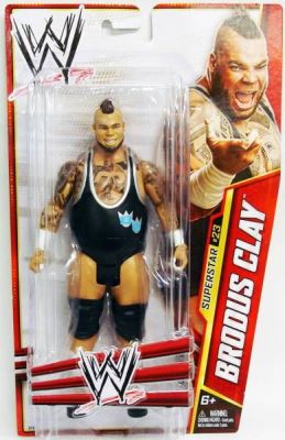 WWE Small Action Figure Set Mattel 2013 Brodus Clay