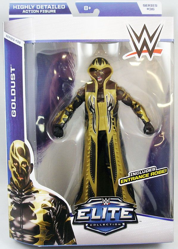 wwe goldust elite action figure