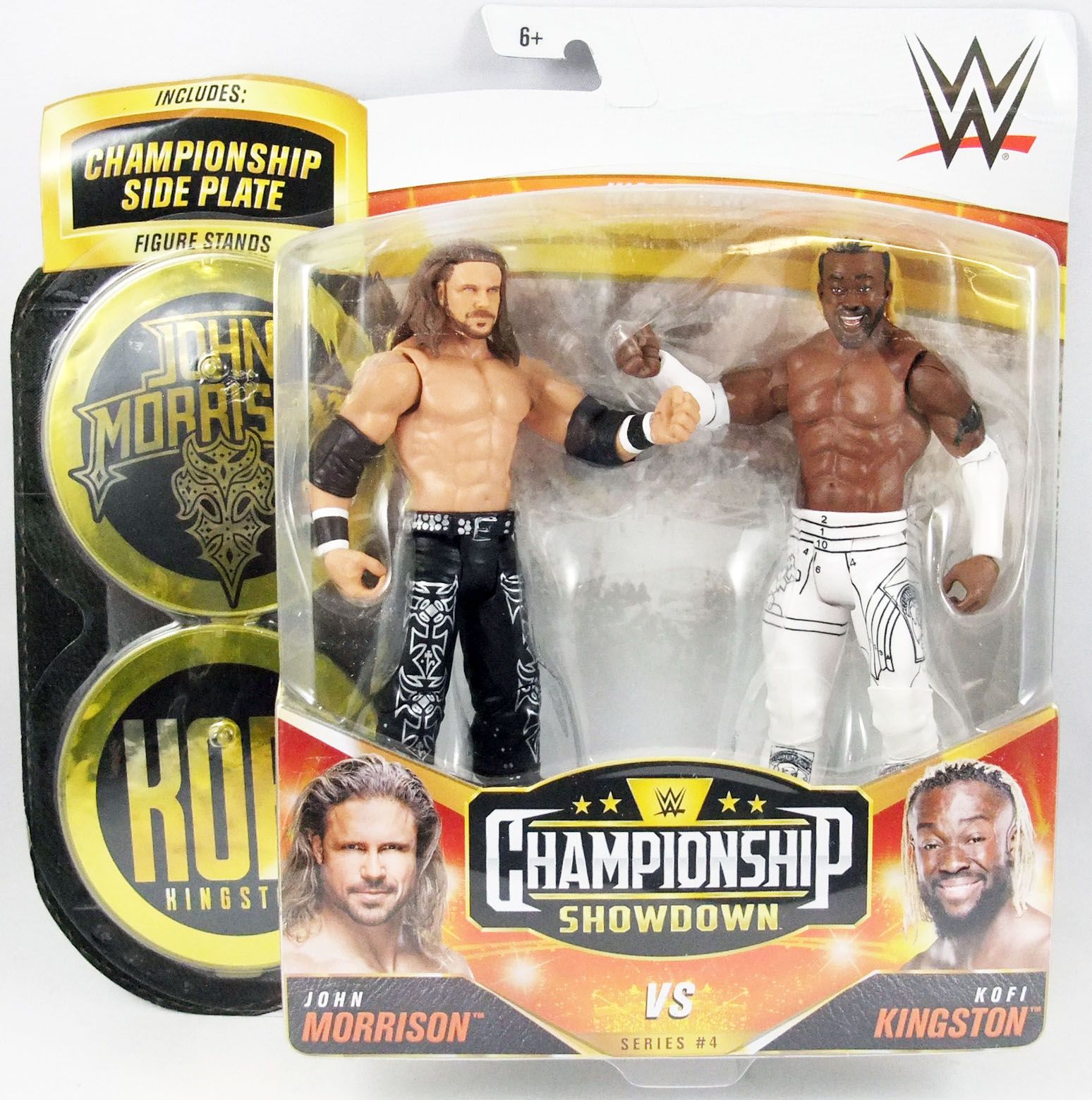 Ordsprog Tilmeld Mig selv WWE Mattel - John Morrison & Kofi Kingston (Championship Showdown Series 4)