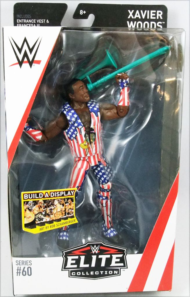 xavier woods elite action figure