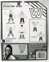 WWE Mattel Retro Figures - Official 4-pack : Bret Hart, Jim Neidhart, Nikolai Volkoff, Jimmy Hart