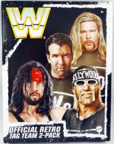 WWE Mattel Retro Figures - Official 4-pack : Hollywood Hogan, Syxx, Scott Hall, Kevin Nash