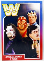 WWE Mattel Retro Figures - Official 4-pack : Vader, Jerry the King Lawler, Paul Bearer, The Undertaker