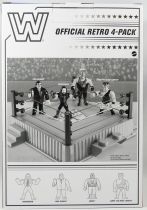 WWE Mattel Retro Figures - Official 4-pack : Vader, Jerry the King Lawler, Paul Bearer, The Undertaker