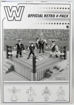 WWE Mattel Retro Figures - Official 4-pack : Vader, Jerry The King Lawler, Paul Bearer, The Undertaker