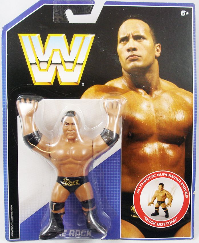 wwe action figure the rock