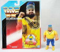 WWF Hasbro - Akeem (loose with USA cardback)