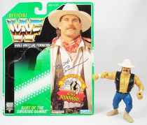 WWF Hasbro - Bart Gunn of the Smoking Gunns (loose with USA cardback)