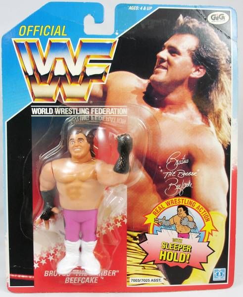 Dans Hacksaw Jim Duggan Vintage WWF HASBRO Action Figure 1991 WRESTLING WWE Rétro
