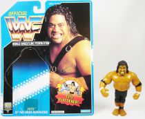 WWF Hasbro - Headshrinkers Fatu (loose avec carte USA)