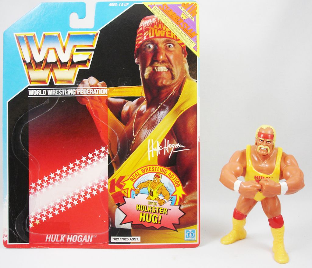 Details about  / WWE//WWF Hasbro Series 2 Backing Card Hulk Hogan