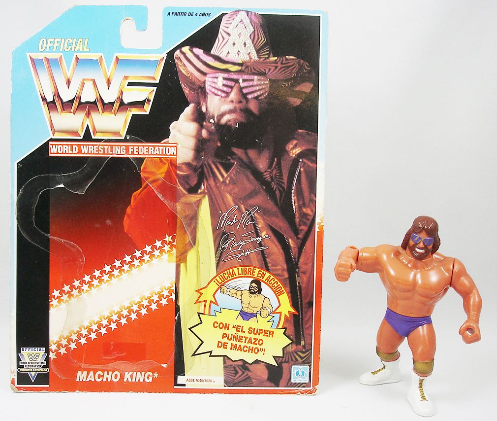Hasbro WWF Vintage Great condition Figure Macho King Randy Savage