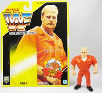 WWF Hasbro - Nailz (loose with USA cardback)