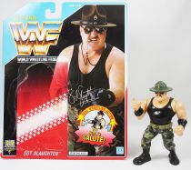 WWF Hasbro - Sgt. Slaughter (loose avec carte USA)