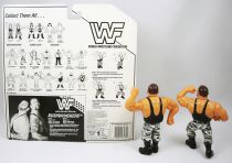 WWF Hasbro - The Bushwhackers : Butck & Luke (loose avec carte USA)
